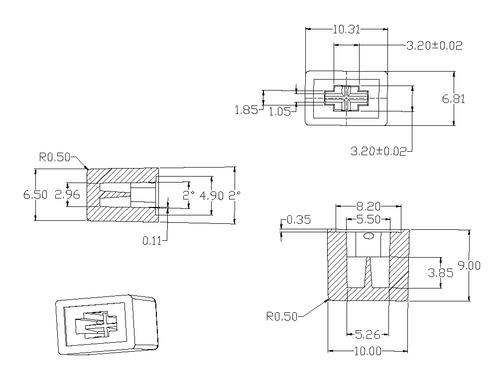旋鈕|一體化卡塊|旋鈕鋁制|開(kāi)關(guān)|按鍵|PEEK螺絲|PEI螺絲